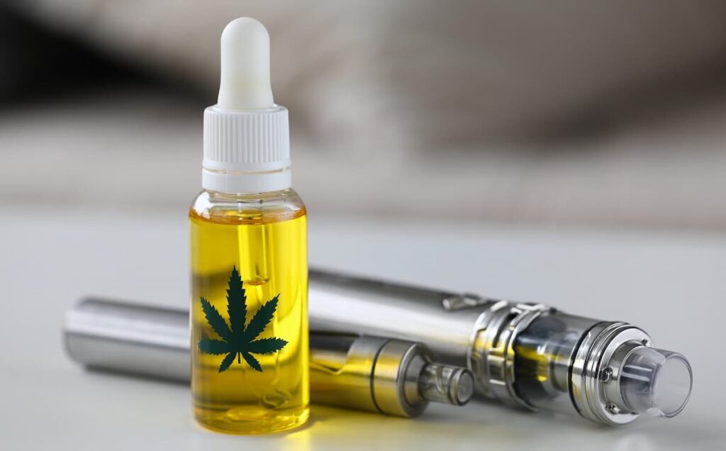 líquido CBD hecho en casa para vaper